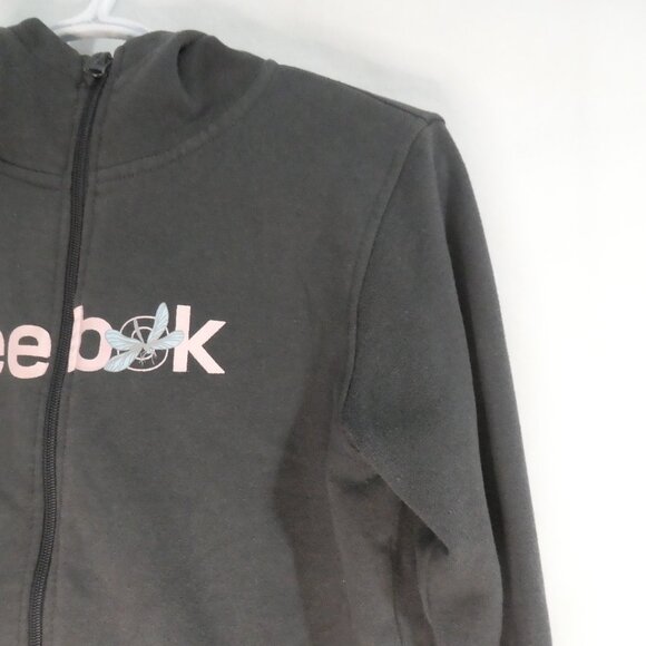 REEBOK | size 14, youth, kids | Zip-Up Hooded Sweatshirt / Jacket - Picture 7 of 16